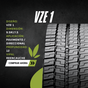 VZE 1 - 9.5R17.5 - Direccional